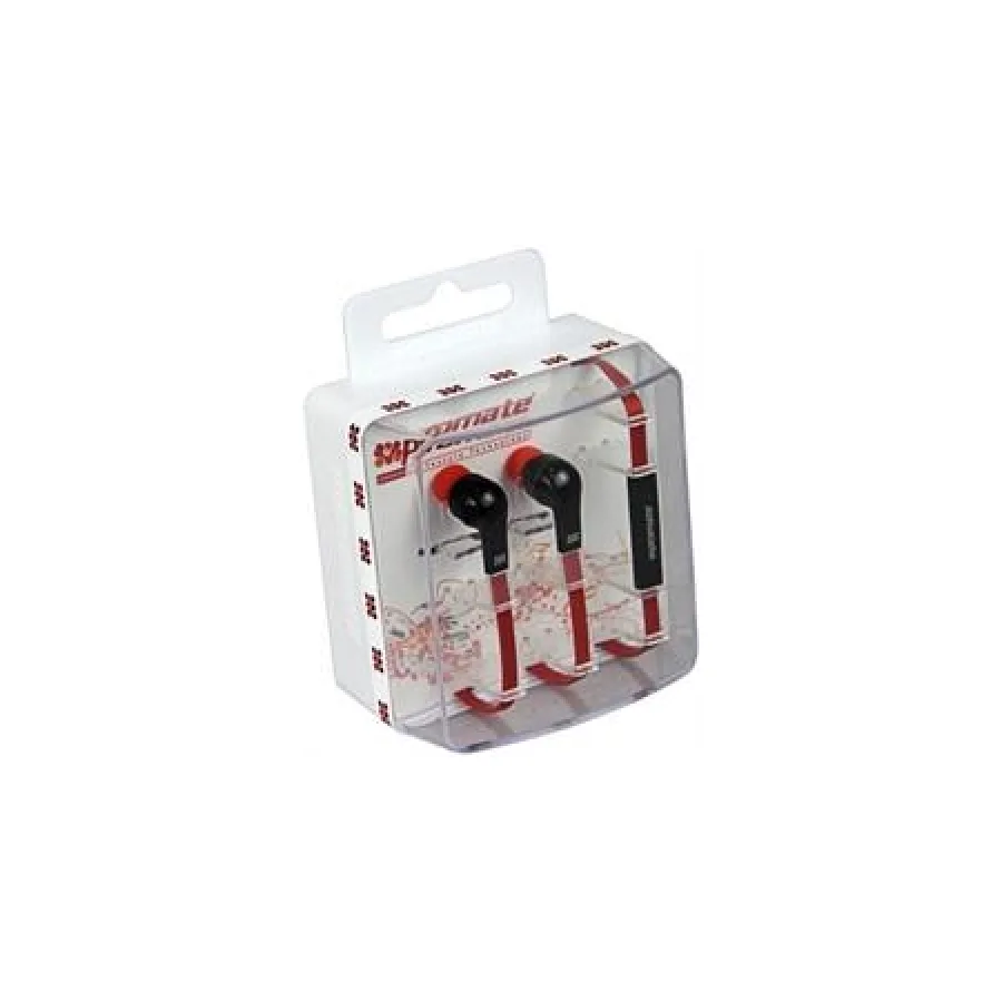 Promate Red Aurus Universal Handsfree Stereo earphone