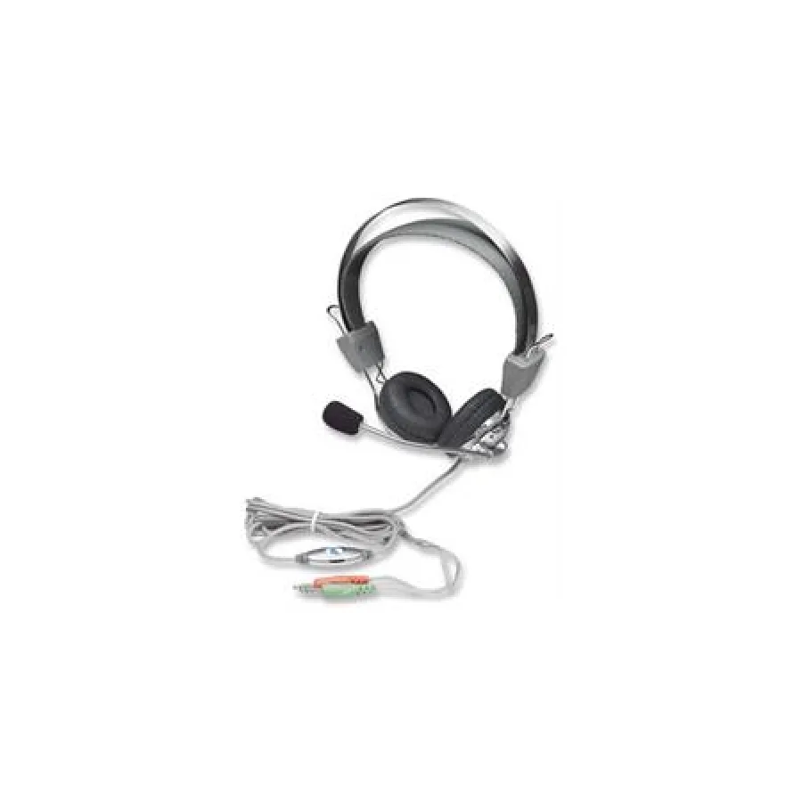 Manhattan Stereo Headset with Microphone & volume control