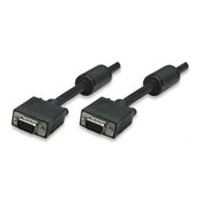 Manhattan Black 7.5m  SVGA Monitor Cable