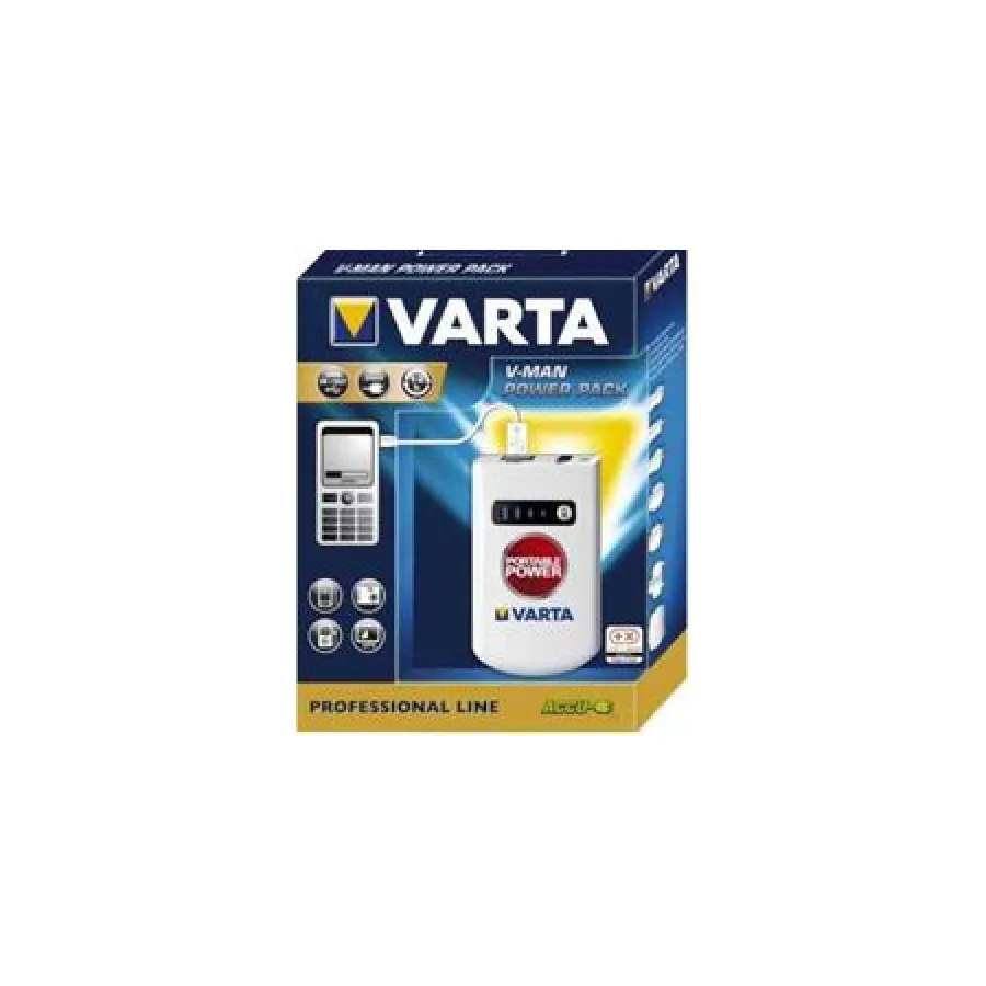 Varta V Man USB Portable Power Pack Set