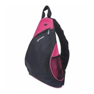 Manhattan 12 Inch Black and Pink Dashpack