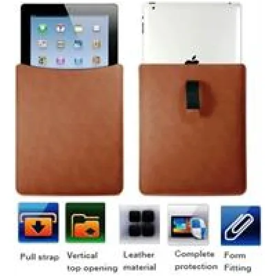 Promate iSlim.3 iPad protective easy pull shamwa leather