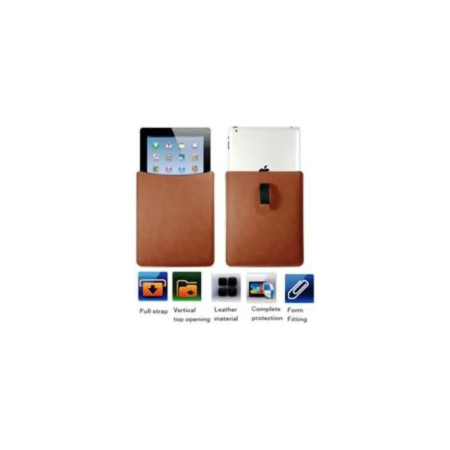 Promate iSlim.3 iPad protective easy pull shamwa leather