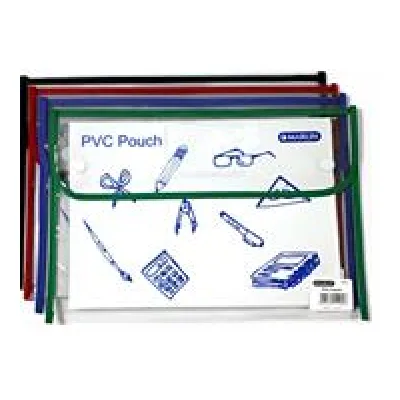 Marlin Clear PVC Book Bag Pouch