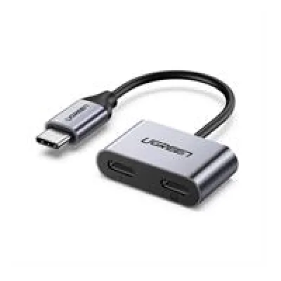 Ugreen 2-in-1 USB Type-C To Headphone and Charger Adapter