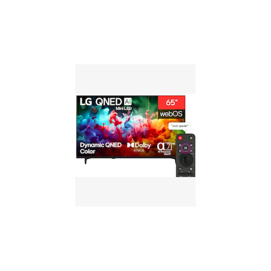 LG 65 Inch QNED70B6T QNED AI Mini-LED 4K Smart TV