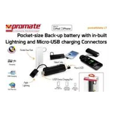 Promate Pocketmate LT Pocket-size Back-up battery