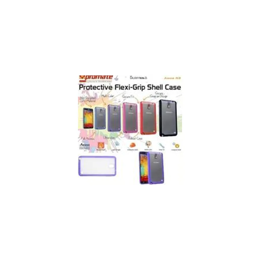 Promate Purple Amos N3 Protective flexi-grip