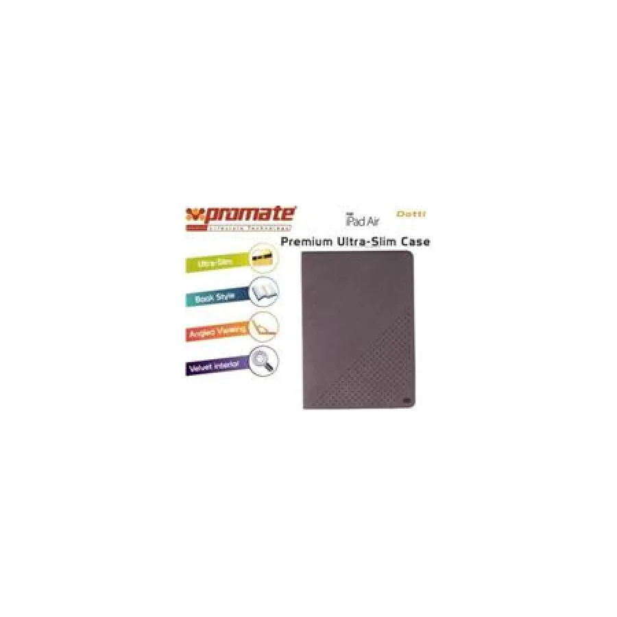 Promate Grey Dotti Premium ultra Slim and Sporty Case