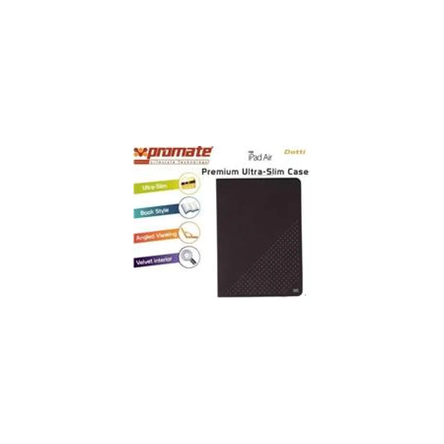 Promate Black Dotti Premium ultra Slim and Sporty Case