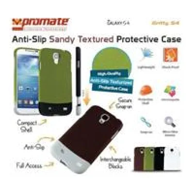 Promate Green Gritty.S4 Antislip protective case