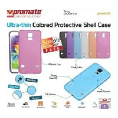 Promate Pink Gshell S5 Ultra-thin Colored