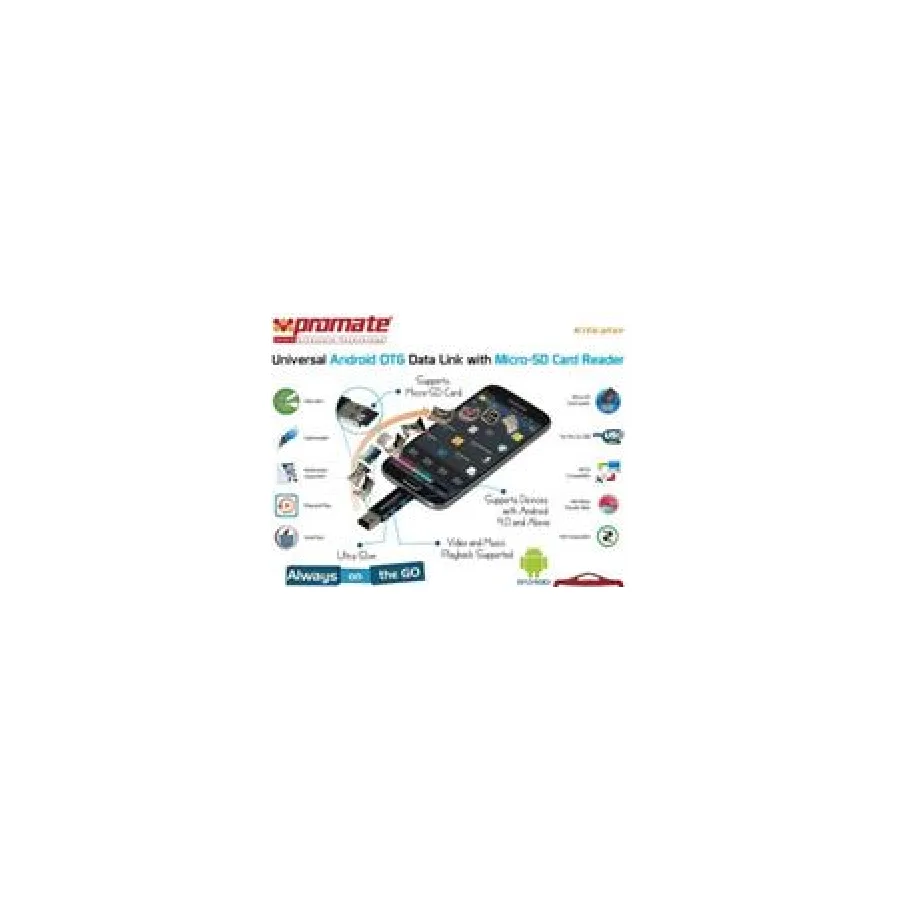 Promate Kitkater Universal Android OTG Data link with Micro