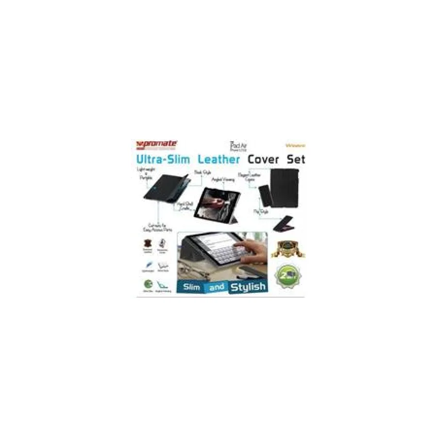 Promate Weave Ultra-Slim Leather Cover