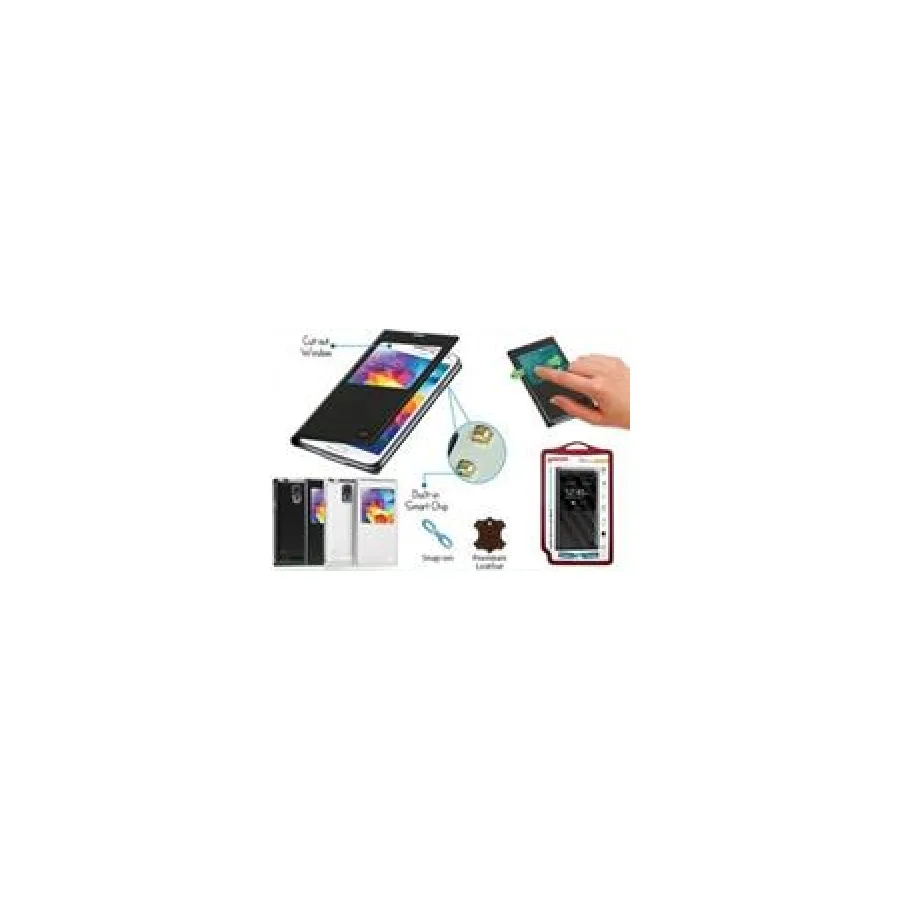 Promate Admin S5 Bookcover with clip Colour:White