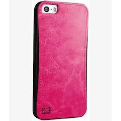 Promate Pink Lanko i6 Leather Flexible SnapOn Case