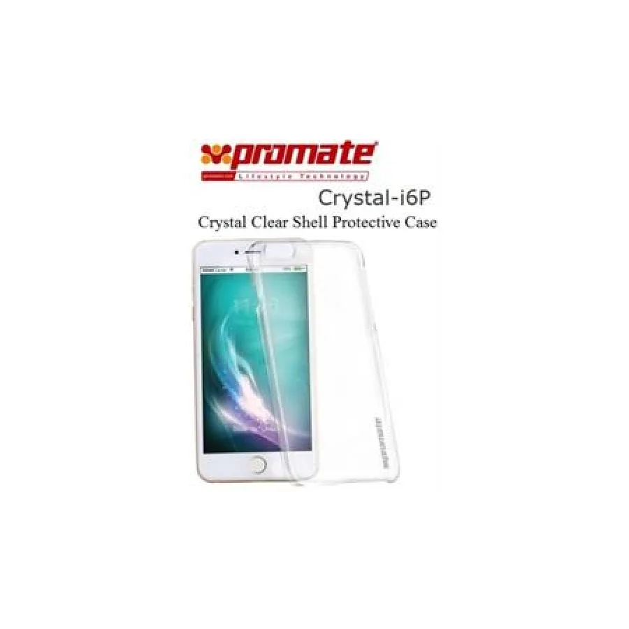 Promate Crystal-i6P Crystal Clear Shell