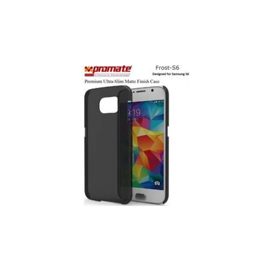 Promate Black Frost-S6 Premium Ultra-Slim Matte