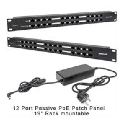 Intellinet 12 Port Passive PoE Patch Panel