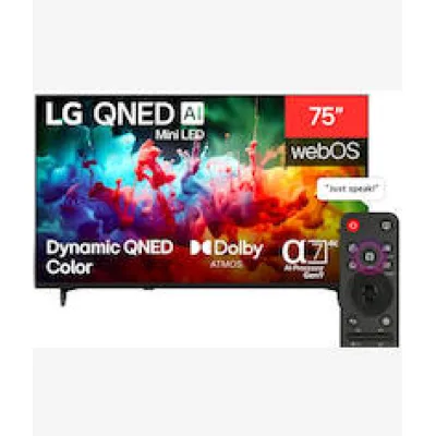 LG 75 Inch QNED70B6T QNED AI Mini LED 4K Smart TV