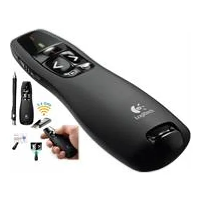 Logitech R400 Presenter - (Red