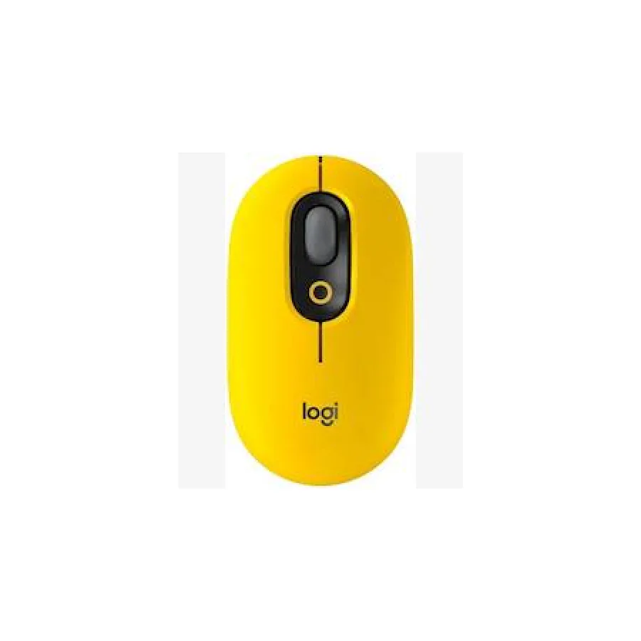 Logitech POP Silent Wireless Mouse Yellow
