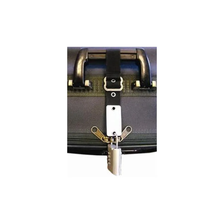 Esquire Anti-Theft Luggage Zipper Strap,