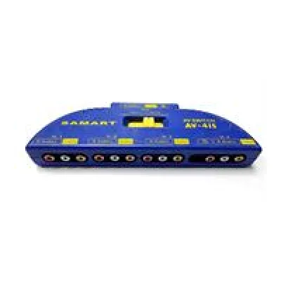 Geeko 4 Port RCA AV Switch, Retail Box, No Warranty