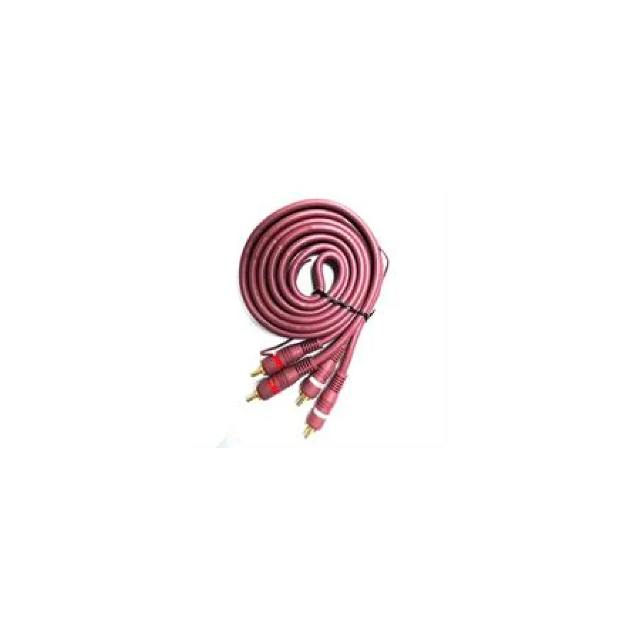 Geeko Turquoise 2 X RCA Male to Male Audio Cable