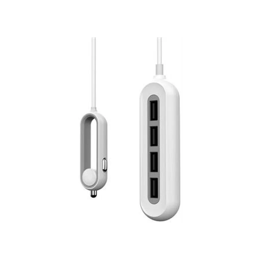 Whizzy 4 Port USB Family Car Charger