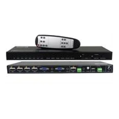 Ellies 6 Input Collaboration Switcher Scaler With 4K HDMI