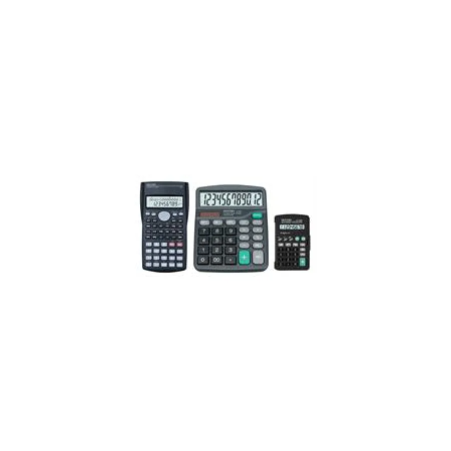 Sentry Triple Pack Home and Office Calculators