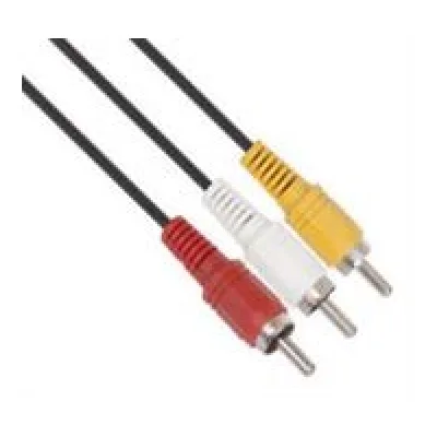 Rca Extended Cable R/Wh/Blk, Retail Box, No Warranty