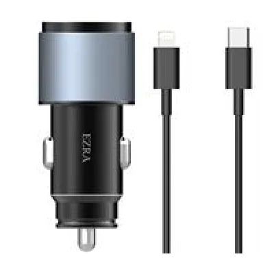 Ezra Quick Car Charger Set For Iphone – QC3.0 + Pd20w Car