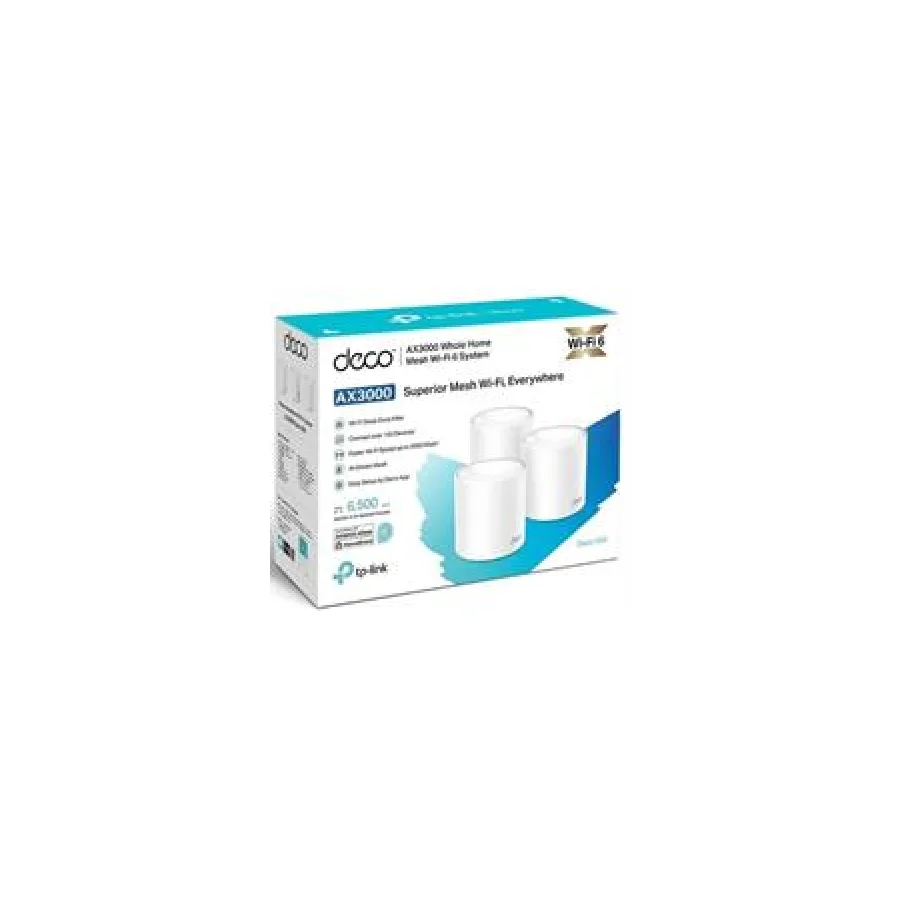 TP Link Deco X55 AX3000 Whole Home Mesh Wi-Fi 6 System