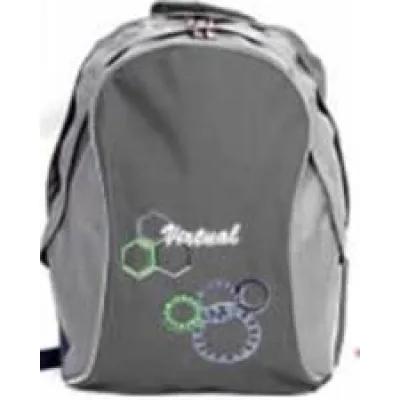 Macaroni Black and Grey Ateneo Student Backpack