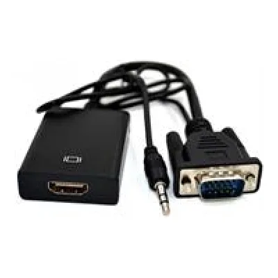 GIZZU 1080P VGA to HDMI Adapter with Audio