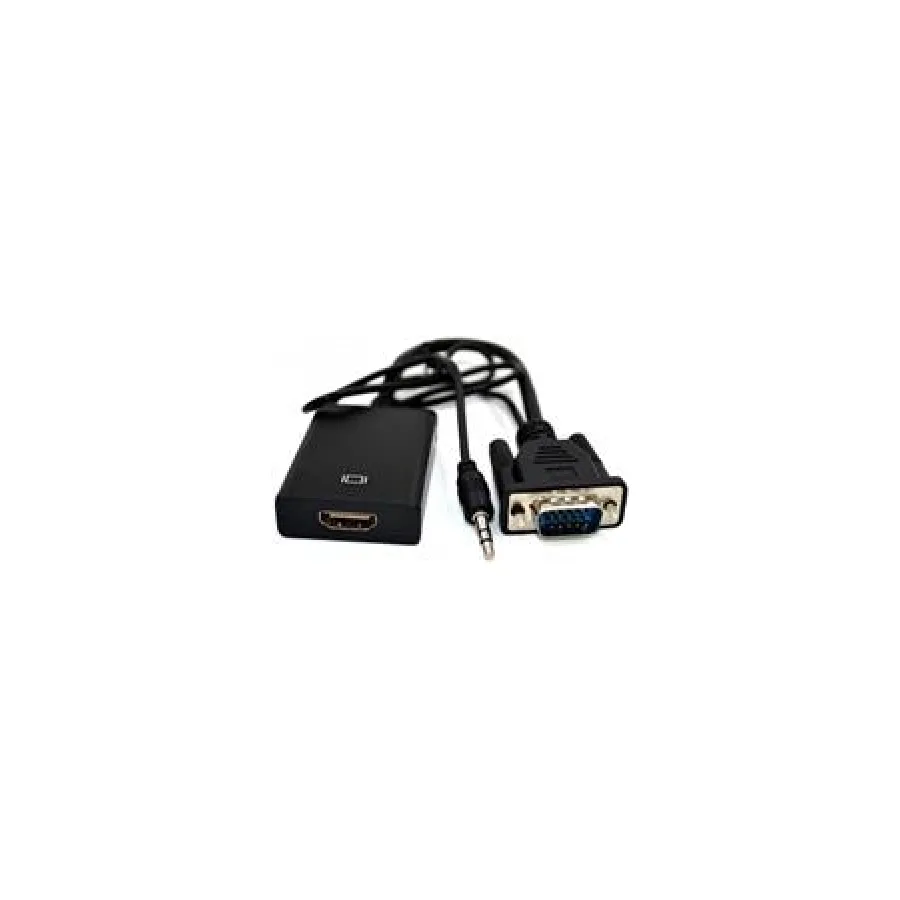 GIZZU 1080P VGA to HDMI Adapter with Audio