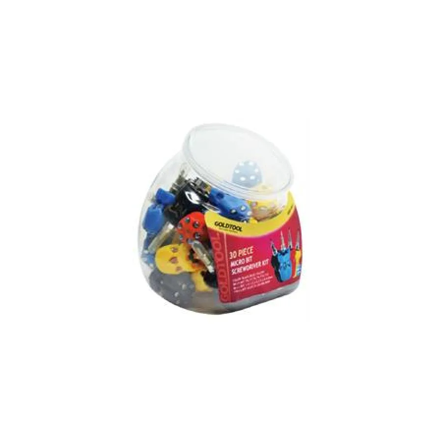 Goldtool 40PC Micro-Bits Screwdriver, Retail