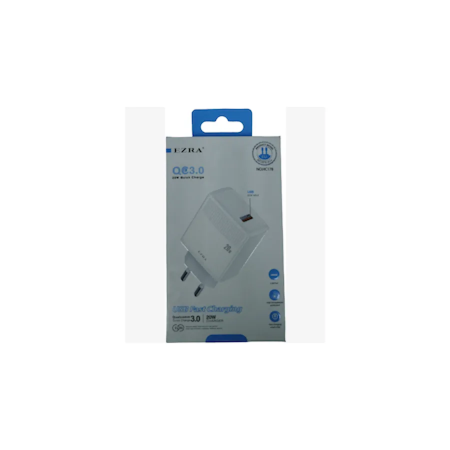 Ezra 20W USB 3.0 Fast Charger Adapter