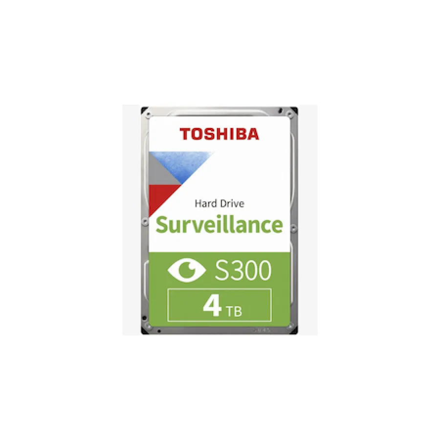 Toshiba S300 3.5 Inch 4TB Surveillance SATA Hard Drive