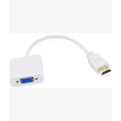UniQue HDMI Male To VGA Female With Audio Adaptor