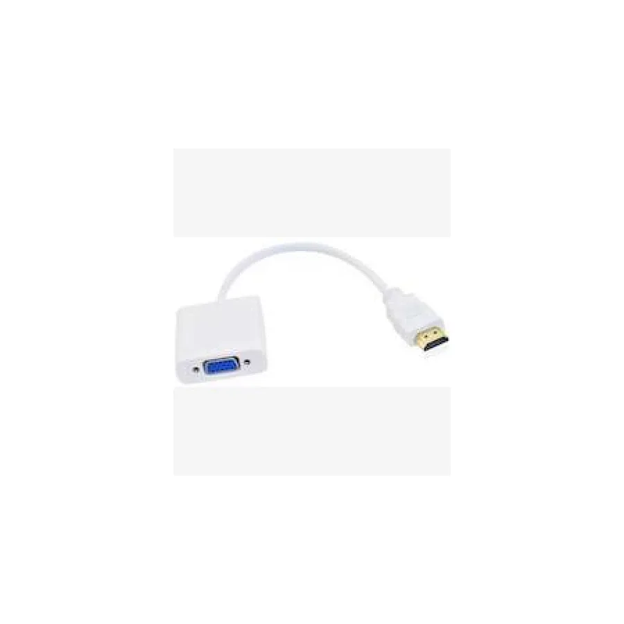 UniQue HDMI Male To VGA Female With Audio Adaptor