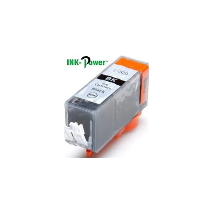 InkPower Generic Canon Ink PGI-520BK Black Inkjet Cartridge