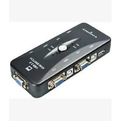 UniQue VGA 4 Port Manual USB2.0 KVM Switch