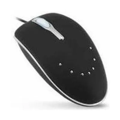 UniQue PS/2 Mouse With Carry Pouch - Black