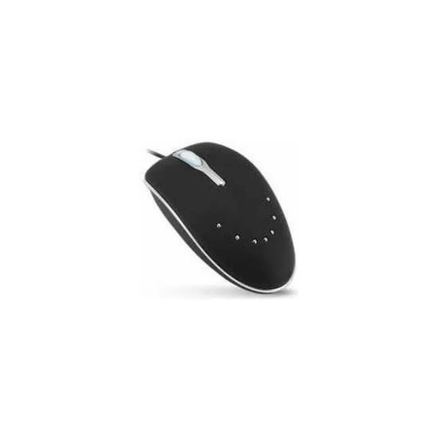 UniQue PS/2 Mouse With Carry Pouch - Black