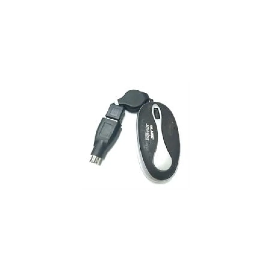 Geeko Black And Silver USB Mini Optical Mouse