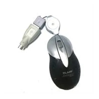 Geeko Black & Silver USB Mini Optical Mouse