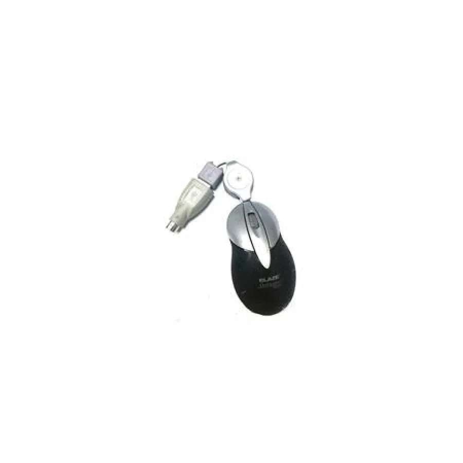 Geeko Black & Silver USB Mini Optical Mouse
